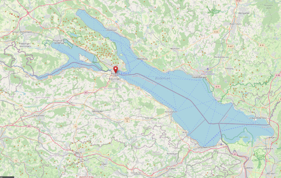 Spot - Rheinbrücke Seite Rheintorturm